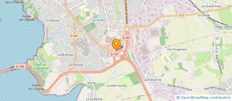 localisation de l'entreprise SCOTTI-CRUPEL à SAINT-MALO