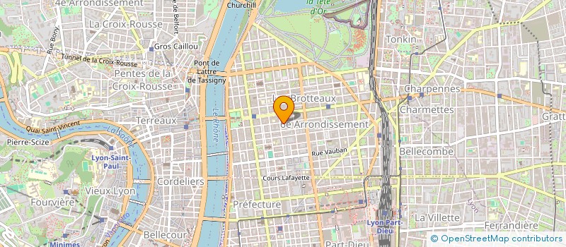 localisation de l'entreprise SCOTTI DEVELOPPEMENT  LYON