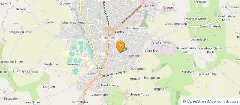 localisation de l'entreprise SCOTTIMMO  PLABENNEC