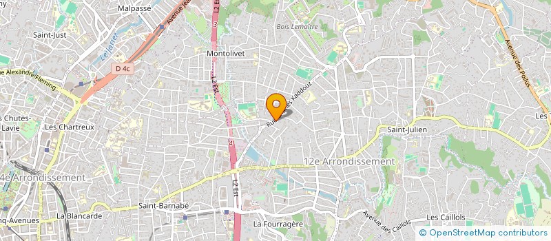 localisation de l'entreprise SCOTTO à MARSEILLE