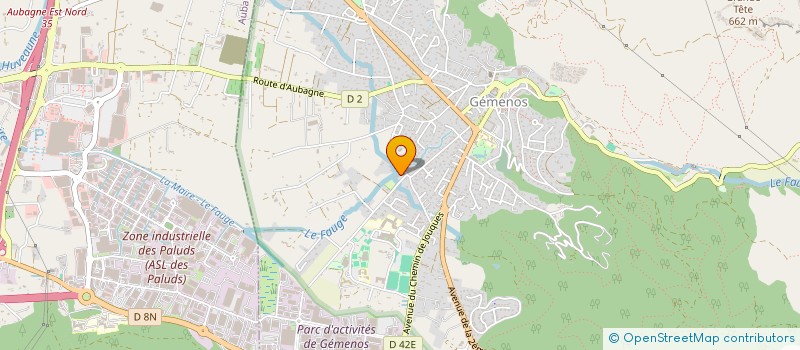 localisation de l'entreprise SCOTTO FLORE  GEMENOS