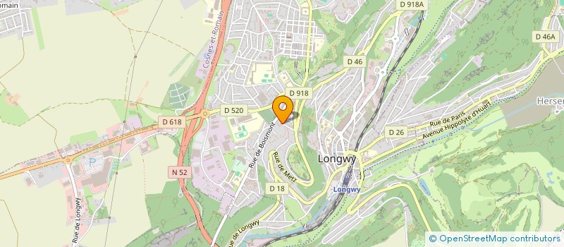 localisation de l'entreprise SCOTTO REAL ESTATE à LONGWY