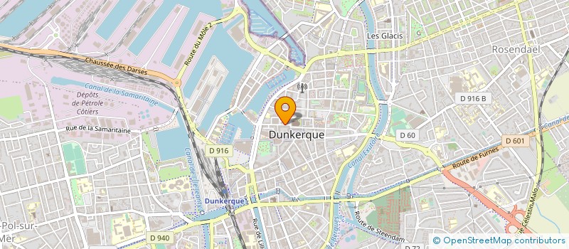 localisation de l'entreprise SCOTTY à DUNKERQUE