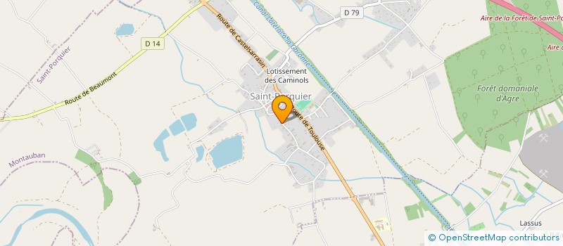 localisation de l'entreprise SCOTTY  SAINT-PORQUIER