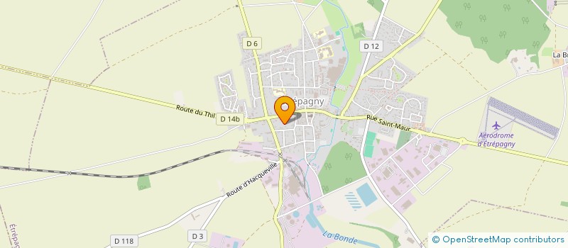 localisation de l'entreprise SCOTTY AND CO  ETREPAGNY