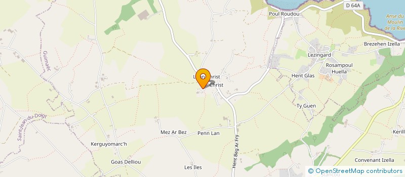 localisation de l'entreprise SCOUARNEC à GUIMAEC