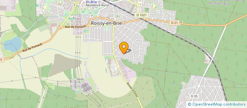 localisation de l'entreprise SCOUFFY  ROISSY-EN-BRIE