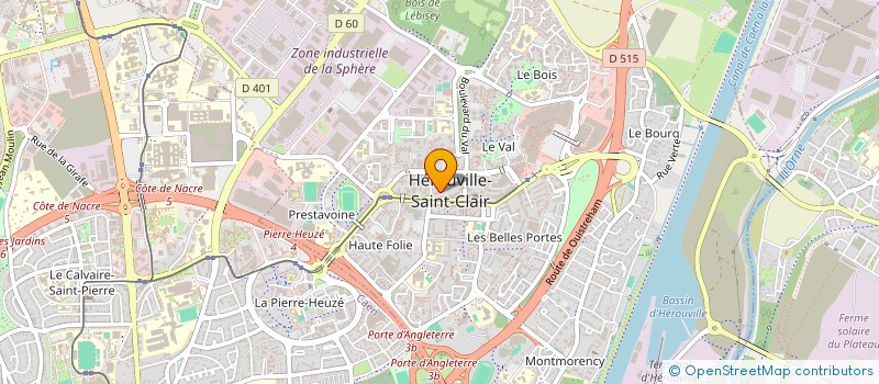 localisation de l'entreprise SCOURGE  HEROUVILLE-SAINT-CLAIR