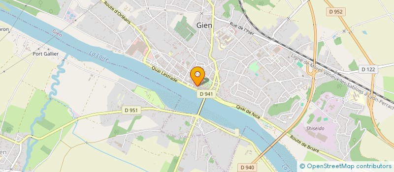 localisation de l'entreprise SCOUTISME GIEN à GIEN