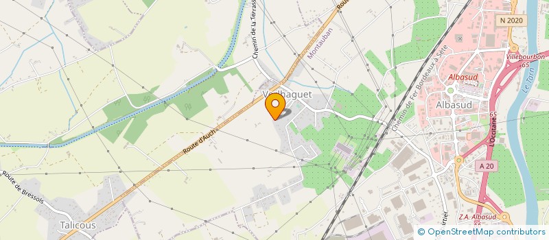 localisation de l'entreprise SCOUTISME UNIONISTE MONTALBANAIS  MONTAUBAN