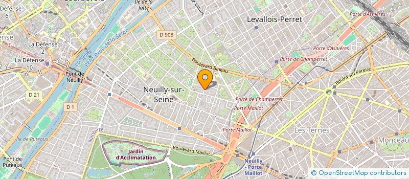 localisation de l'entreprise SCOUTS à NEUILLY-SUR-SEINE