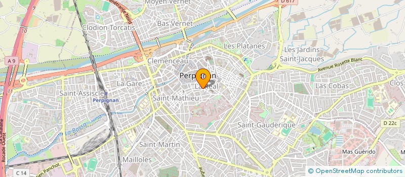 localisation de l'entreprise SCOUTS NOTRE DAME LA REAL à PERPIGNAN