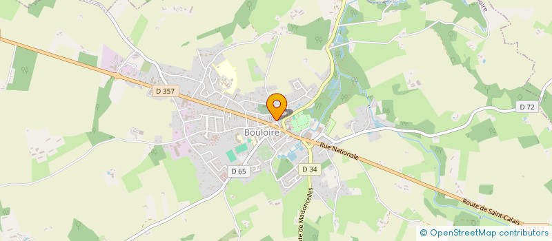 localisation de l'entreprise SCOUTS TRADITIONNELS LE MANS à BOULOIRE