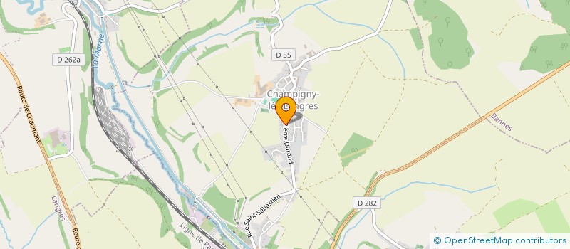 localisation de l'entreprise SCP à CHAMPIGNY-LES-LANGRES