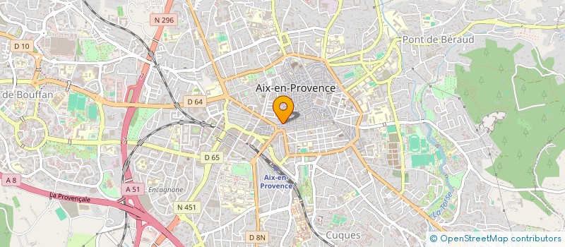 localisation de l'entreprise SCP 67 BIS RUE ESPARIAT à AIX EN PROVENCE
