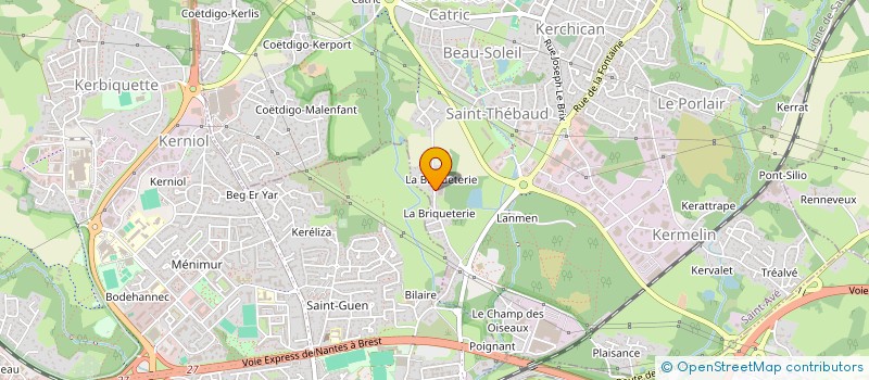 localisation de l'entreprise SCP  SAINT-AVE