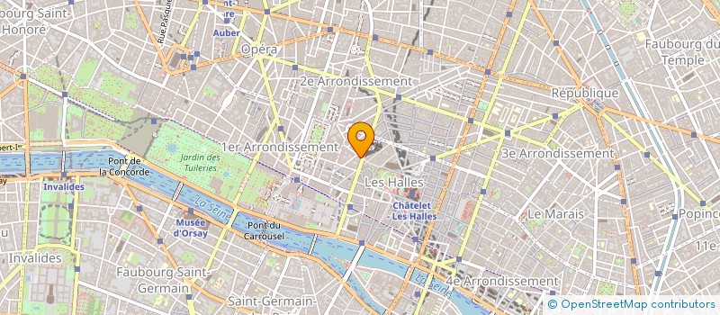 localisation de l'entreprise SCP AFG à PARIS