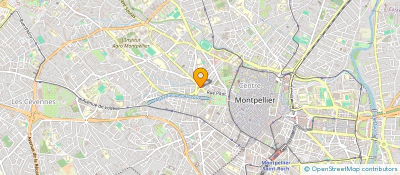 localisation de l'entreprise SCP ALABERT JEAN PIERRE à MONTPELLIER