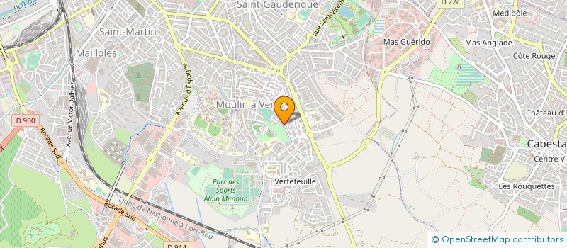 localisation de l'entreprise SCP ALEXIS ANDRE  PERPIGNAN