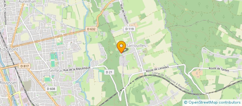 localisation de l'entreprise SCP ALTESS  SARROUILLES