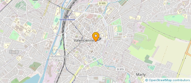 localisation de l'entreprise SCP ARNAUD RONNE FRANCOIS-XAVIER TRIOUX à VALENCIENNES
