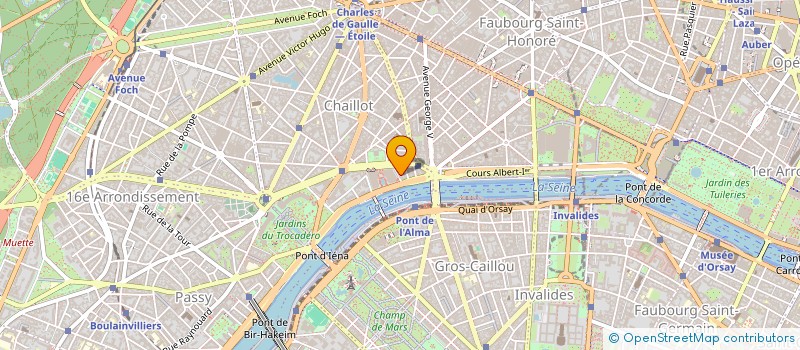 localisation de l'entreprise SCP AUSTAD  PARIS