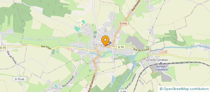 localisation de l'entreprise SCP BERNARD OLIVIER  PERNES