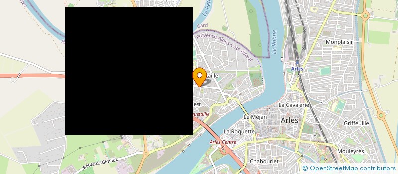 localisation de l'entreprise SCP BERTRAND ROSSANO à ARLES