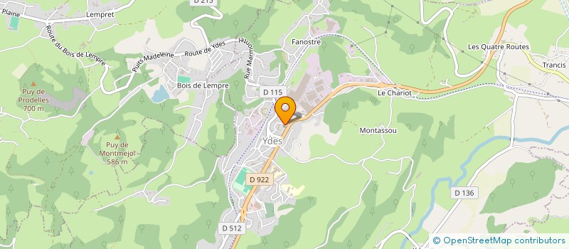 localisation de l'entreprise SCP BESSON SUBERT ET MINASSIAN, NOTAIRES à YDES