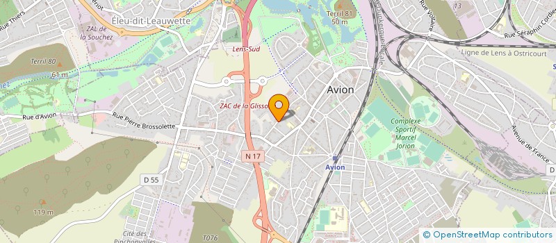 localisation de l'entreprise SCP BLEITRACH HERNU  AVION