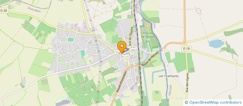 localisation de l'entreprise SCP BODINIER-CAILLOUX-SABOURIN-DORDONNAT à REUILLY