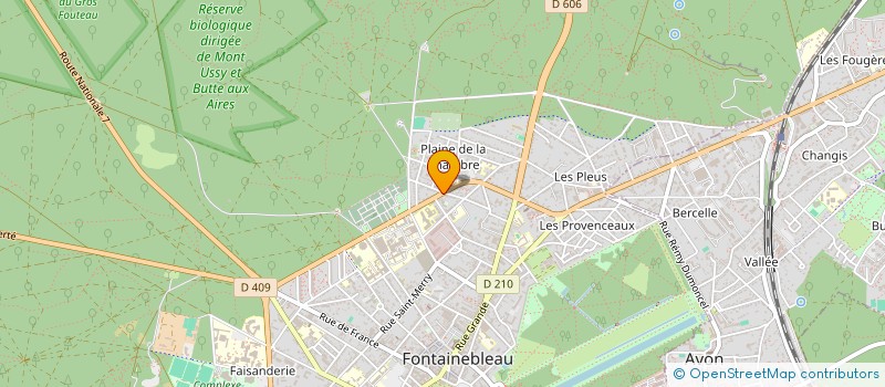 localisation de l'entreprise SCP BOUAZIZ SERRA AYALA BONLIEU HAYOUN à FONTAINEBLEAU