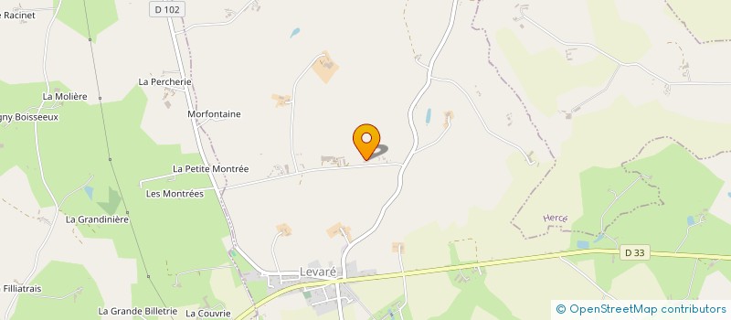 localisation de l'entreprise SCP BOUTAIN THUAULT LEBOSSE NOTAIRES ASSOCIES D'UNE SOCIETE CIVILE PROFESSIONNELLE TITULAIRE D'UN OFFICE NOTARIAL  GORRON