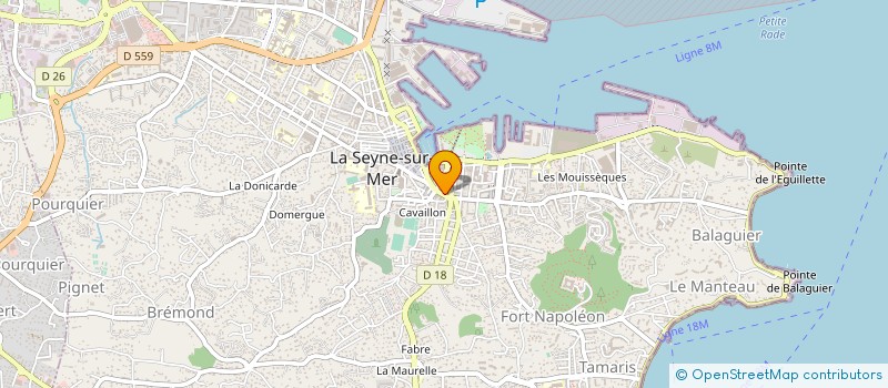 localisation de l'entreprise SCP BOYON LORENZINI LERALE à LA SEYNE-SUR-MER