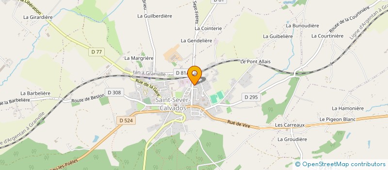 localisation de l'entreprise SCP BOZET - MICHAUX  NOUES DE SIENNE