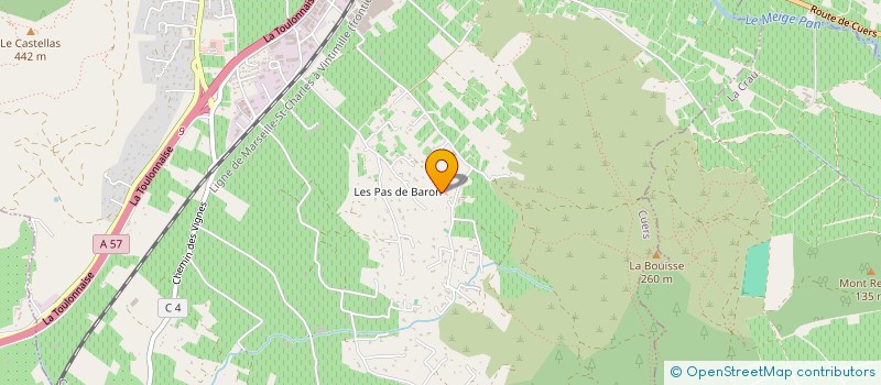 localisation de l'entreprise SCP BRAVOP-AM  CUERS