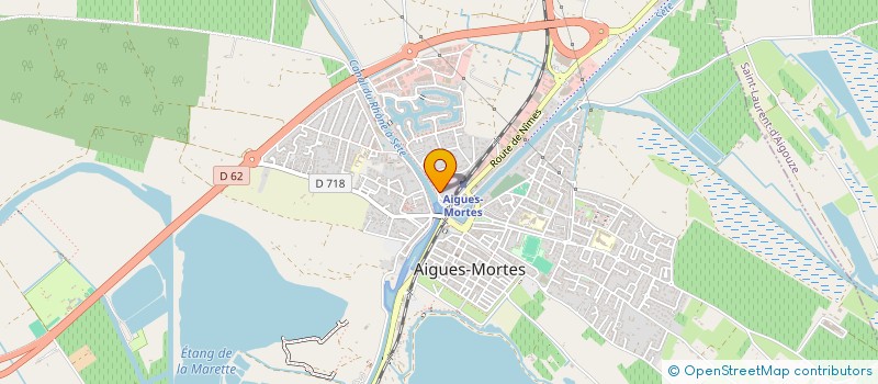 localisation de l'entreprise SCP BRONNERT VALERIE-SAEZ JEAN FRANCOIS  AIGUES-MORTES