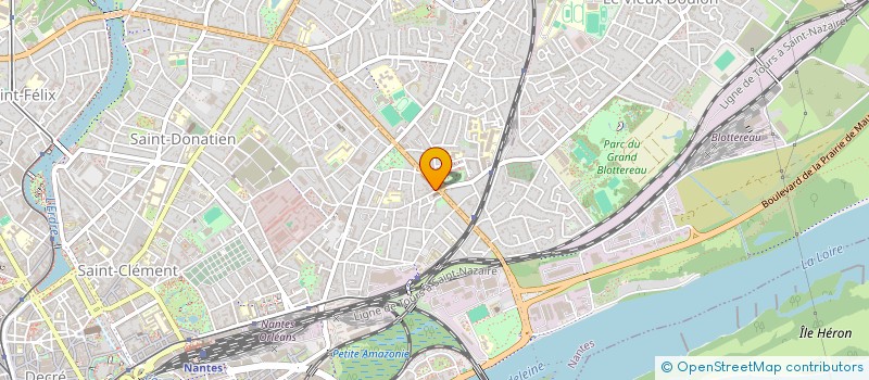 localisation de l'entreprise SCP BROUILLAC à NANTES