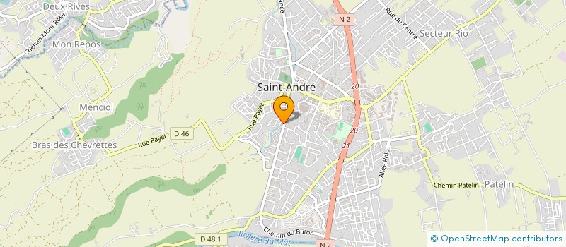 localisation de l'entreprise SCP C WELMANT & A MARTIN DE LA MARTINIER à SAINT-ANDRE