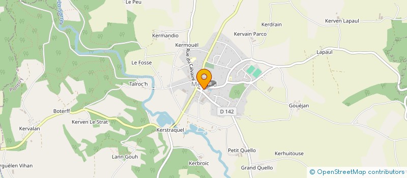 localisation de l'entreprise SCP CABINET INFIRMIER DE LA SARRE à MELRAND