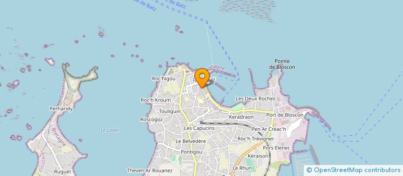 localisation de l'entreprise SCP CABINET INFIRMIER TREIGNER-PERROT à ROSCOFF