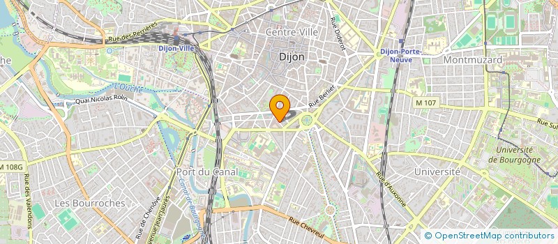localisation de l'entreprise SCP CANADA à DIJON