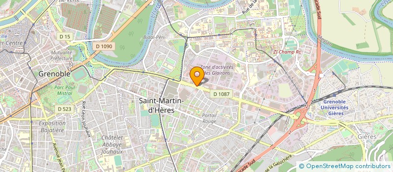 localisation de l'entreprise SCP CARDIOLOGIE DES ALPES à SAINT-MARTIN-D'HERES