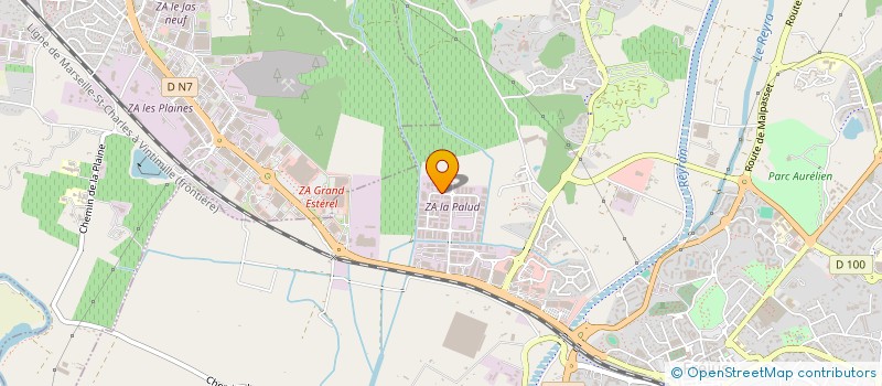 localisation de l'entreprise SCP CASSARD F.ET HEBERT Y à FREJUS