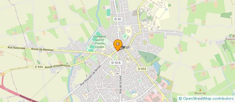 localisation de l'entreprise SCP CATTOIR ET ASSOCIES à BAILLEUL