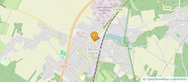 localisation de l'entreprise SCP CHAUME-GRUEL G.& GRUEL H NOTAIRES AS à LE PERRAY-EN-YVELINES