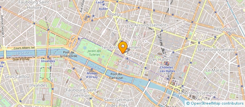 localisation de l'entreprise SCP CHIRURGIENS DENT BRONSTEIN CAILLON à PARIS