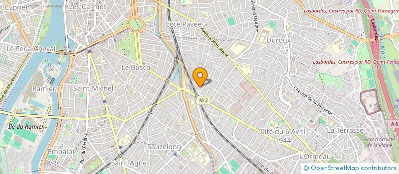 localisation de l'entreprise SCP CHIRURGIENS DENTISTES FRAYSSINET à TOULOUSE