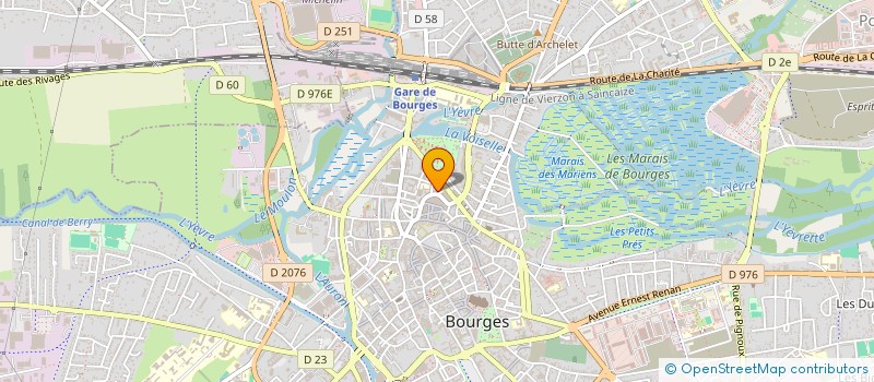 localisation de l'entreprise SCP CHRISTOPHE ROBLET ET CECILE DESMAISON NOTAIRES ASSOCIES  BOURGES