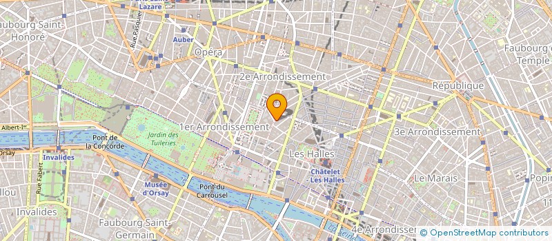 localisation de l'entreprise SCP COLETTE  PARIS